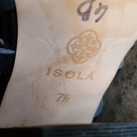 Isola black gladiator heeled sandals - Picture 6 of 10